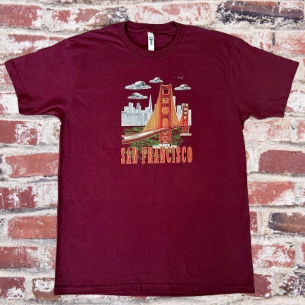 San Francisco Embroidered Crew Neck
